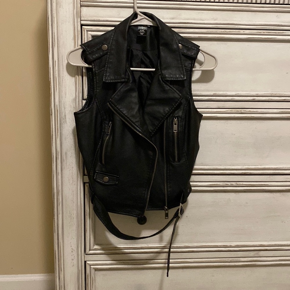 Small leather vest from Hot Topic